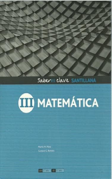 MATEMATICA III (SABER ES CLAVE)