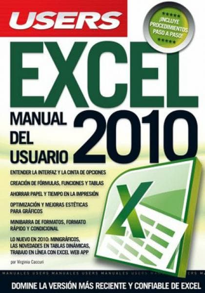 EXCEL 2010:MANUAL DEL USUARIO