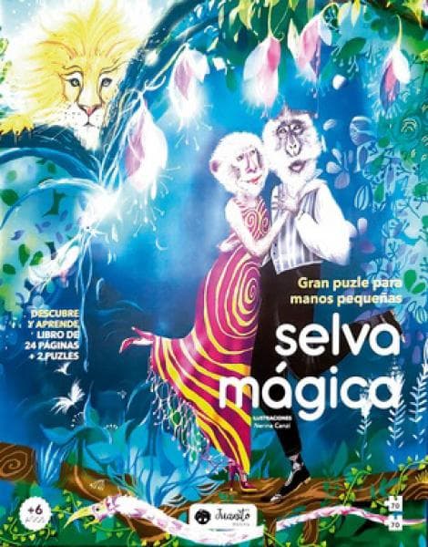 SELVA MAGICA ( LIBRO + 2 PUZLES )