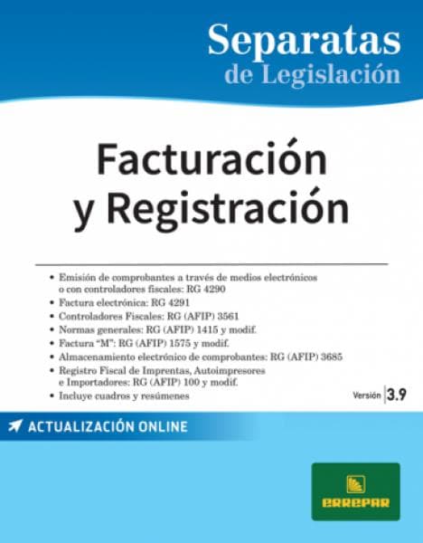 FACTURACION Y REGISTRACION V 3.9