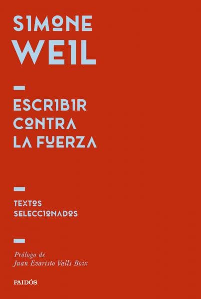 ESCRIBIR CONTRA LA FUERZA