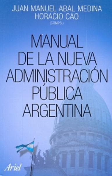 MANUAL DE LA NUEVA ADM.PUBLICA ARGENTINA