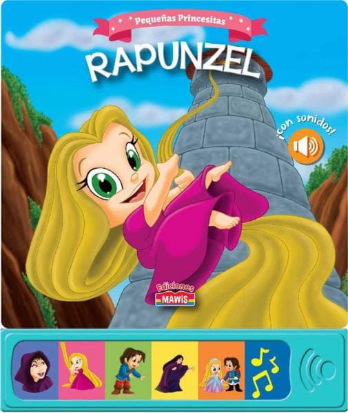 RAPUNZEL - CON SONIDOS - PEQUEÑAS PRINCE