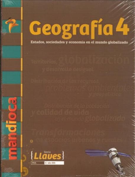 GEOGRAFIA 4 ES LLAVES  2019
