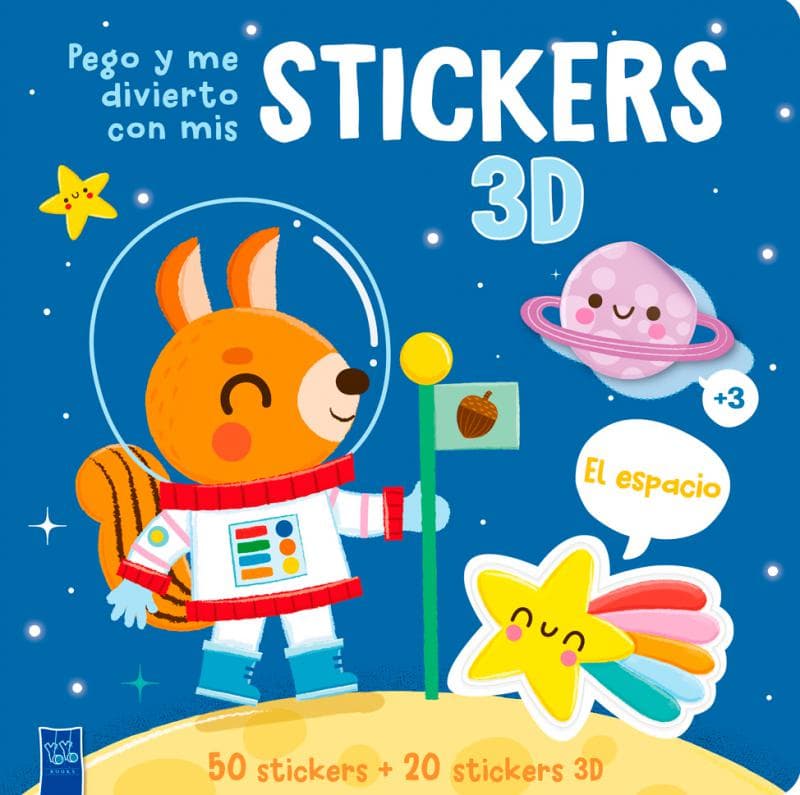 PEGO Y ME DIVIERTO CON MIS STICKERS 3D