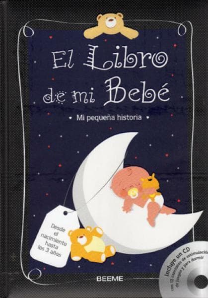 LIBRO DE MI BEBE (NEGRO) C-CD