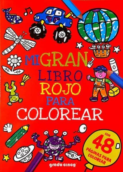 MI GRAN LIBRO ROJO COLOREAR 1