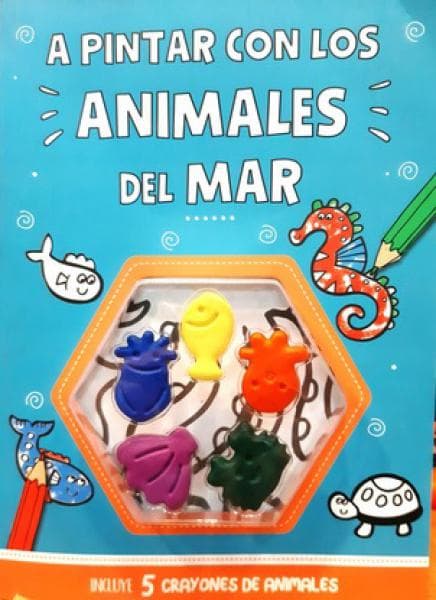 A PINTAR CON LOS ANIMALES DEL MAR