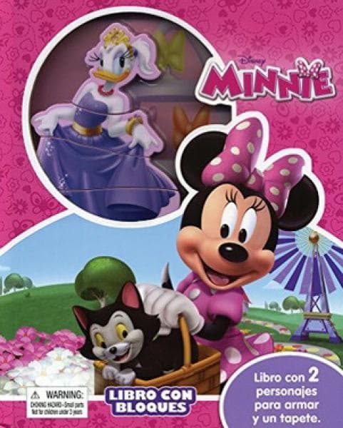 MINNIE - LIBRO CON BLOQUES