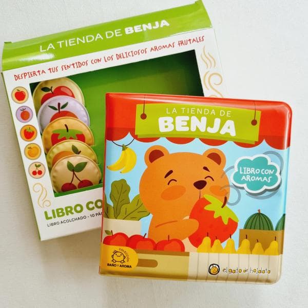 LA TIENDA DE BENJA - LIBRO CON AROMAS