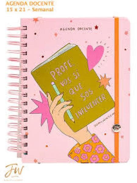 AGENDA 2025 - SEMANAL DOCENTE LOVE PROF.