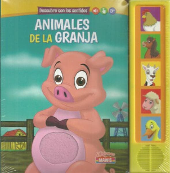 ANIMALES DE LA GRANJA (TEXTURAS+SONIDOS)