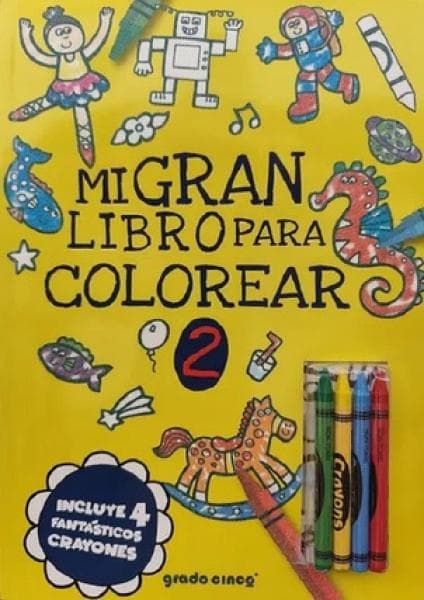 MI GRAN LIBRO PARA COLOREAR 2-AMARILLO
