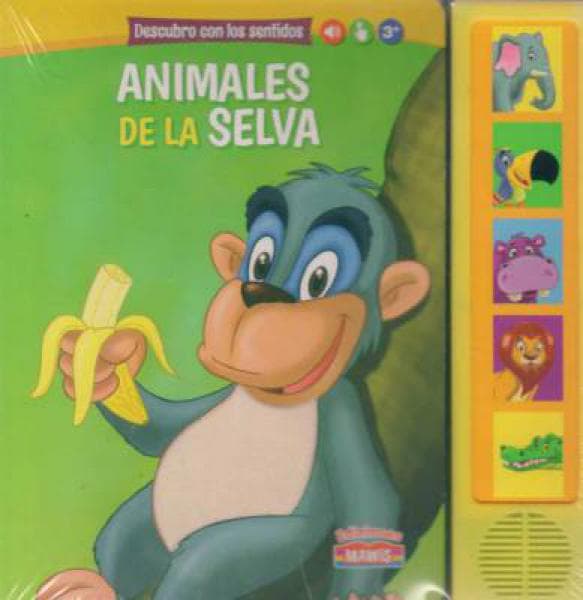 ANIMALES DE LA SELVA (TEXTURAS+SONIDOS) 