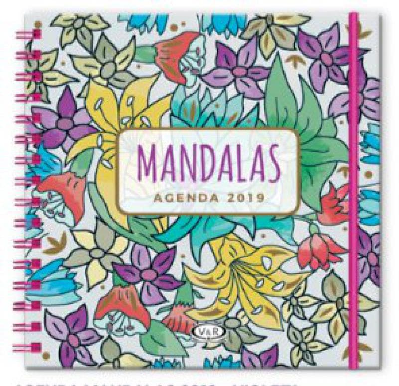AGENDA 2019 MANDALAS VIOLETA