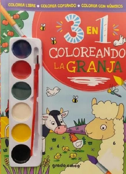 3 EN 1 COLOREANDO EN EL CAMPO