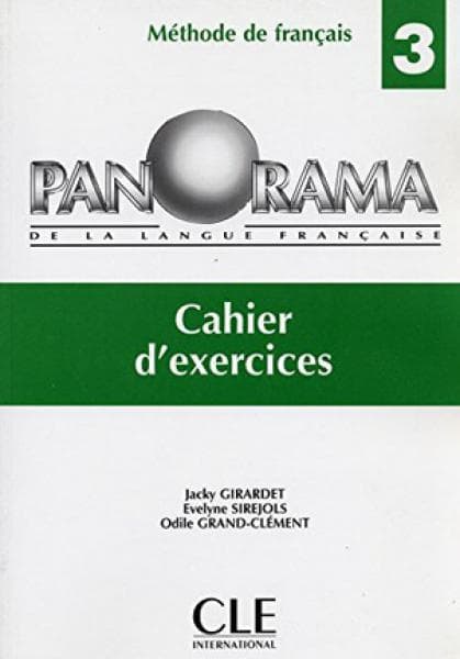 PANORAMA 3 - CAHIER D'EXERCICES         