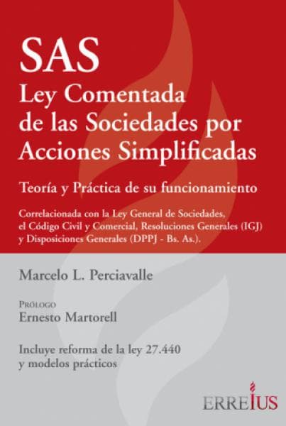 SAS LEY COMENTADA DE LAS SOCIEDADES POR