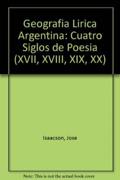 GEOGRAFIA LIRICA ARGENTINA