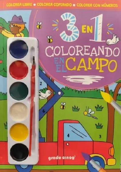 3 EN 1 COLOREANDO CAMPO