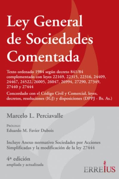 LEY GENERAL DE SOCIEDADES COMENTADA