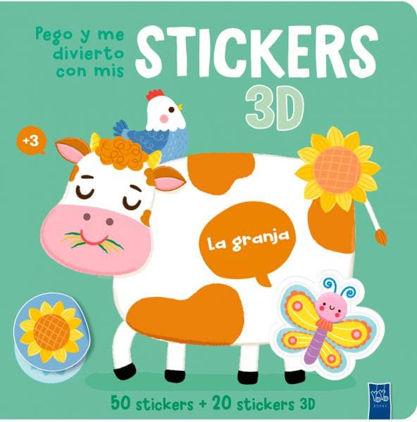 PEGO Y ME DIVIERTO CON MIS STICKERS 3D