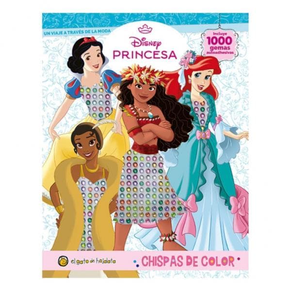 DISNEY - PRINCESAS - CHISPAS DE COLOR