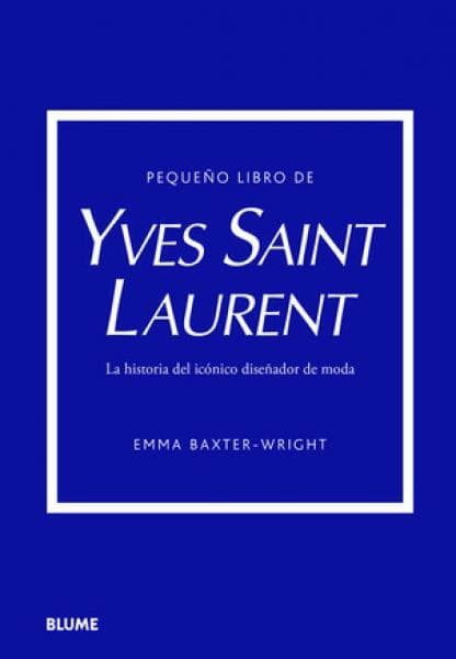 PEQUEÑO LIBRO YVES SAINT LAURENT