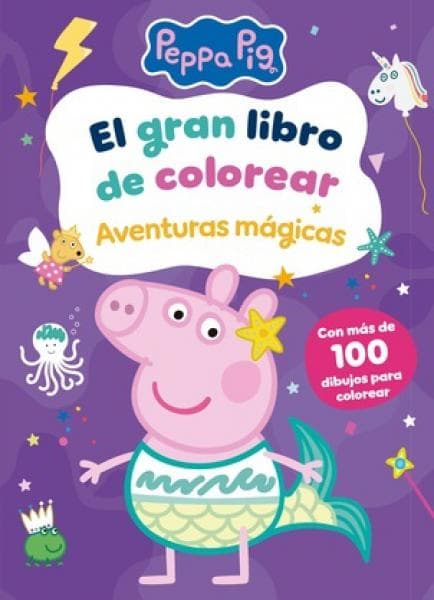 PEPPA PIG EL GRAN LIBRO DE COLOREAR