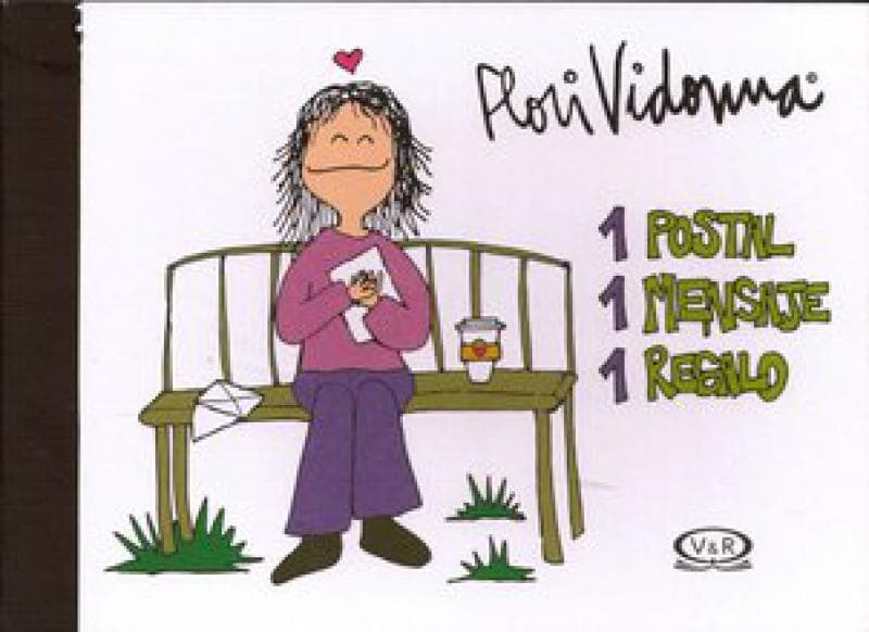 FLORI VIDONNA 1 POSTAL 1 MENSAJE 1 REGAL