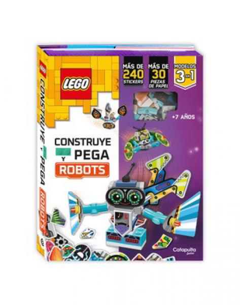 LEGO CONSTRUYE Y PEGA ROBOTS