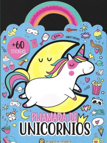 PIJAMADA DE UNICORNIOS + 60 STICKERS