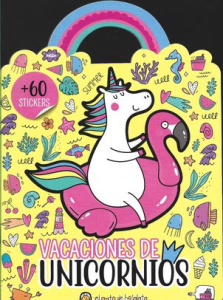 VACACIONES DE UNICORNIOS + 60 STICKERS