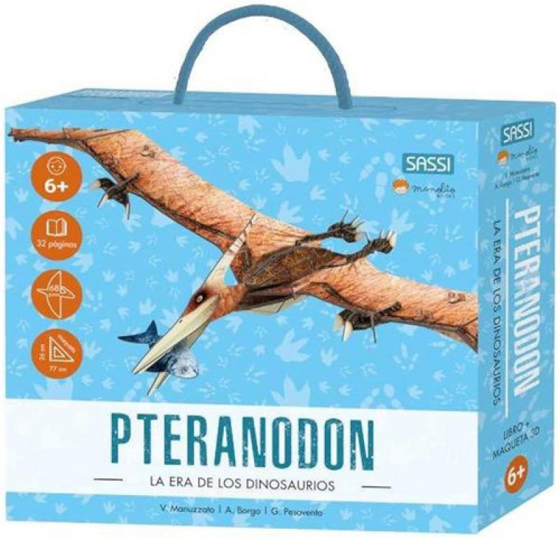 PTERANODON ( LIBRO + MAQUETA 3D )