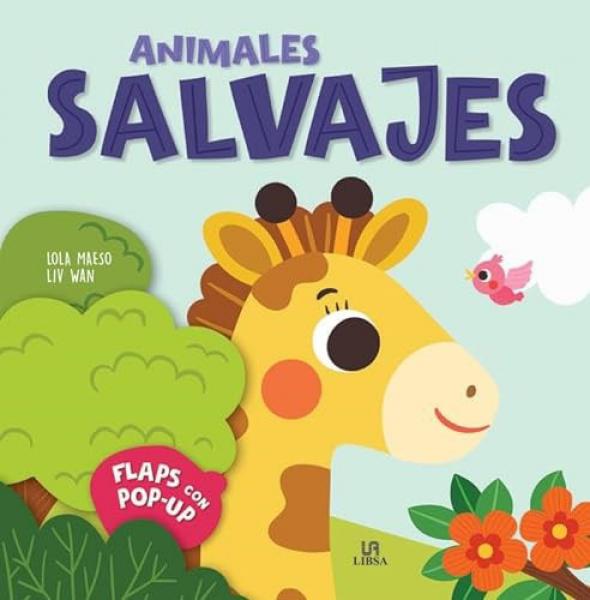 ANIMALES SALVAJES - FLAPS CON POP UP