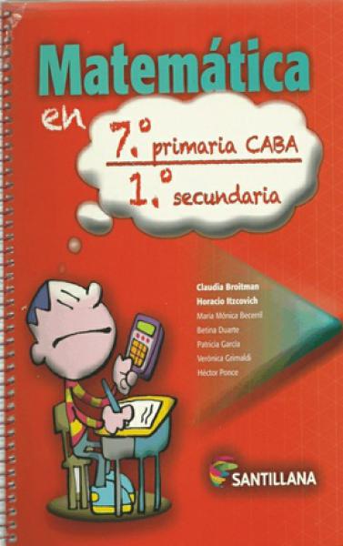 MATEMATICA I (EN SECUNDARIA)