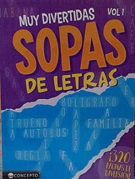 SOPAS DE LETRAS - MUY DIVERTIDAS - VOL.1