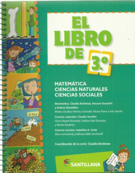 LIBRO DE 3RO.-MATEMATICA/NATURALES/SOCIA